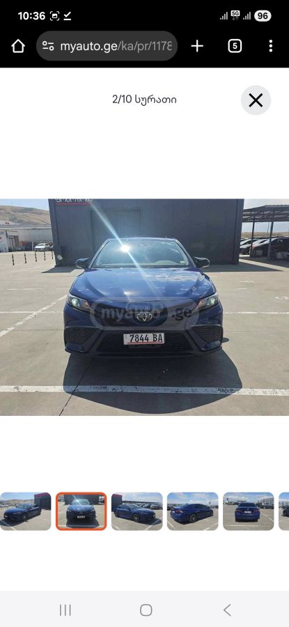 Toyota Camry 2023 — photo 2