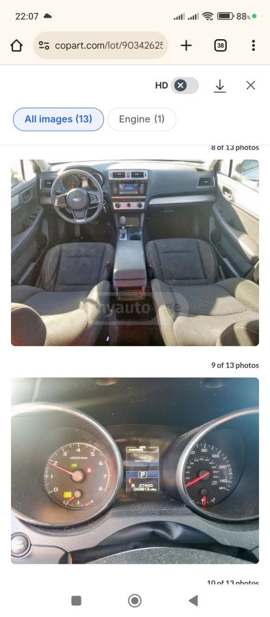 Subaru Outback 2017 — photo 2