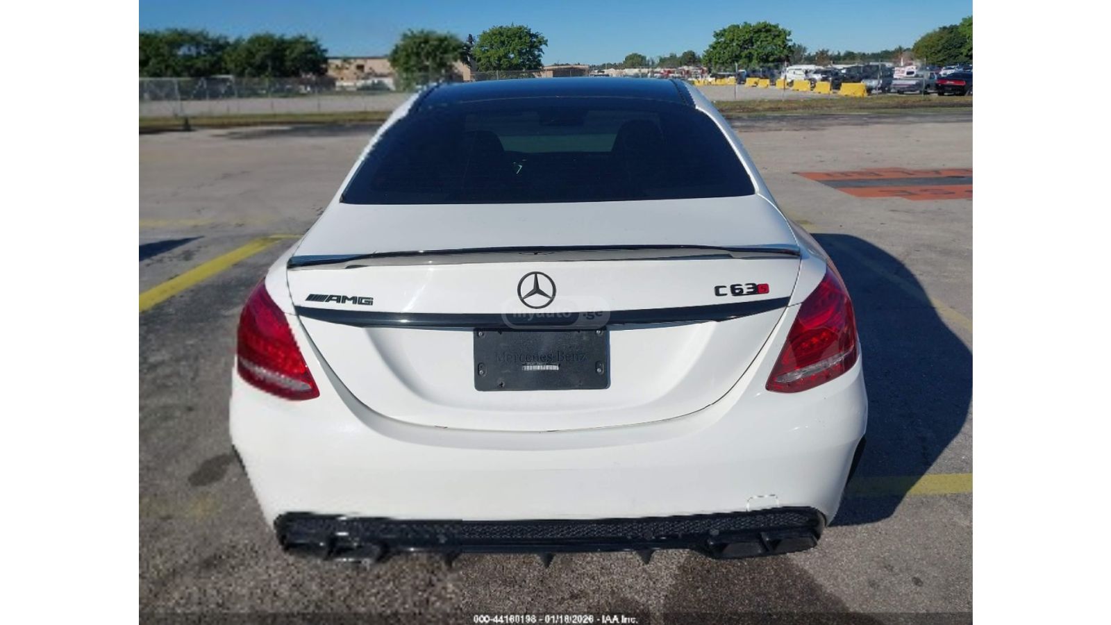 Mercedes-Benz C 63 AMG 2018 — photo 2