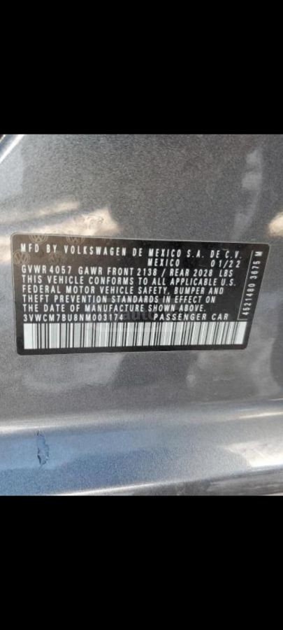 Volkswagen Jetta 2022 — photo 2