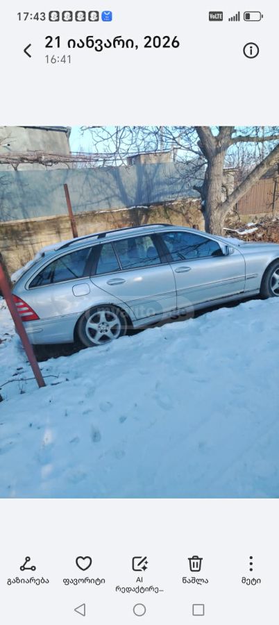 Mercedes-Benz C 220 2002 — photo 2