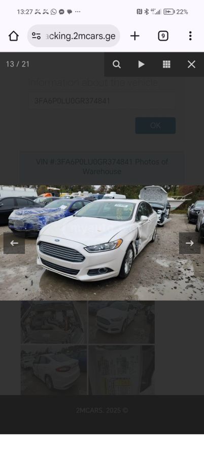 Ford Fusion 2016 — photo 2