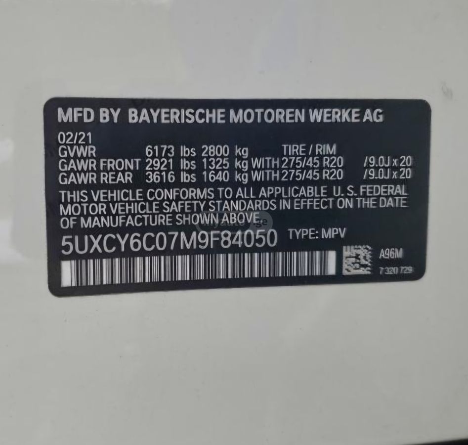 BMW X6 2021 — photo 2