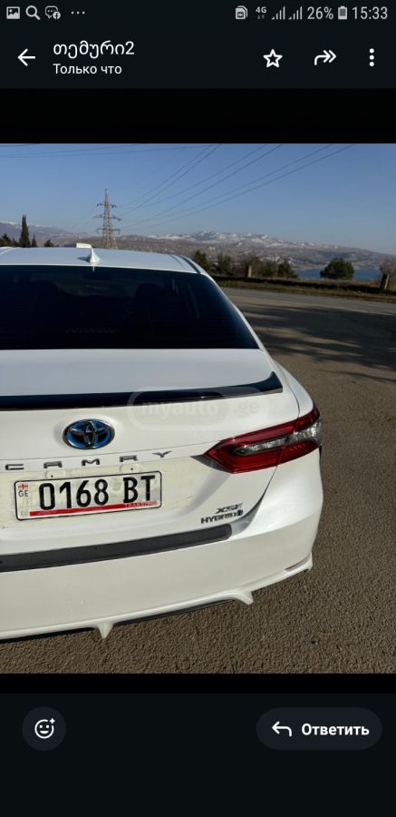Toyota Camry 2022 — photo 2