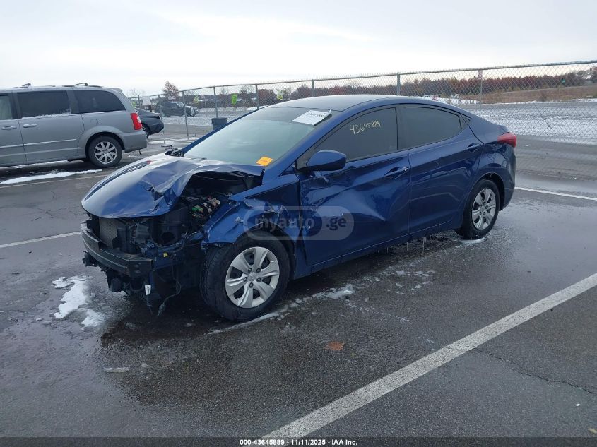 Hyundai Elantra 2016 — photo 2