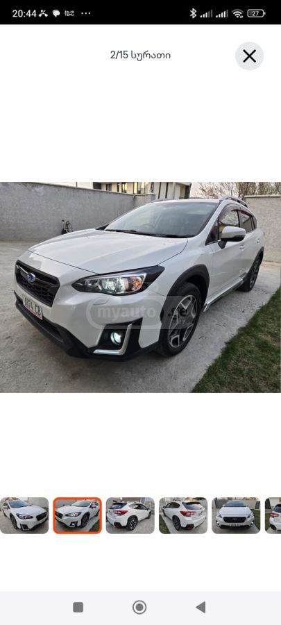 Subaru Crosstrek 2017 — photo 2