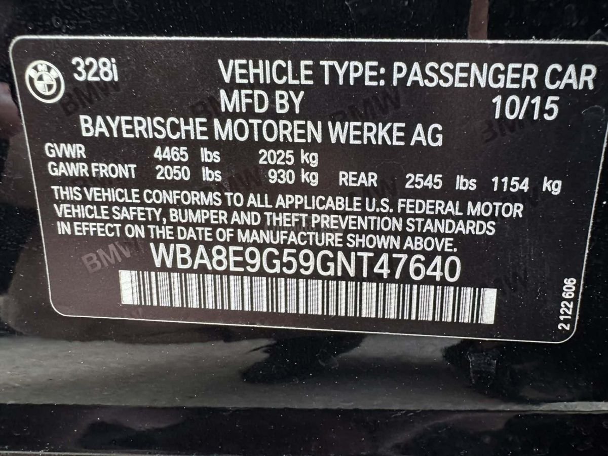 BMW 328 2015 — photo 2