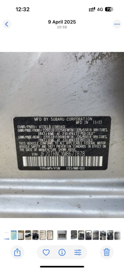 Subaru Crosstrek 2021 — photo 2