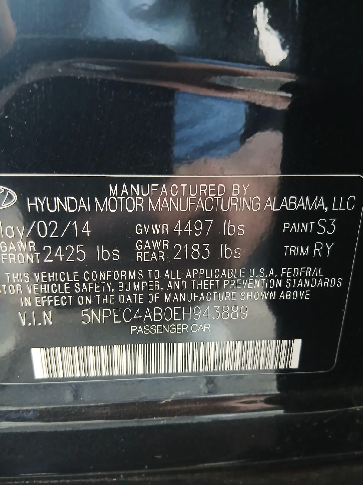 Hyundai Sonata 2014 — photo 2