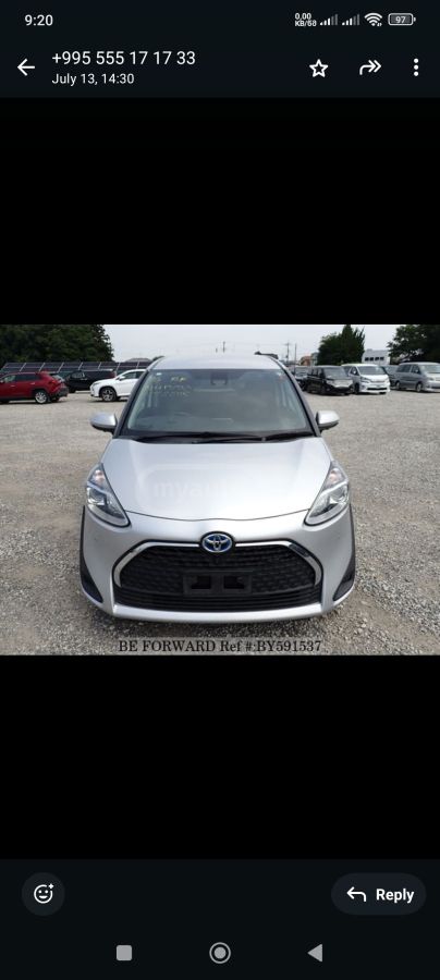 Toyota Sienta 2019 — photo 2