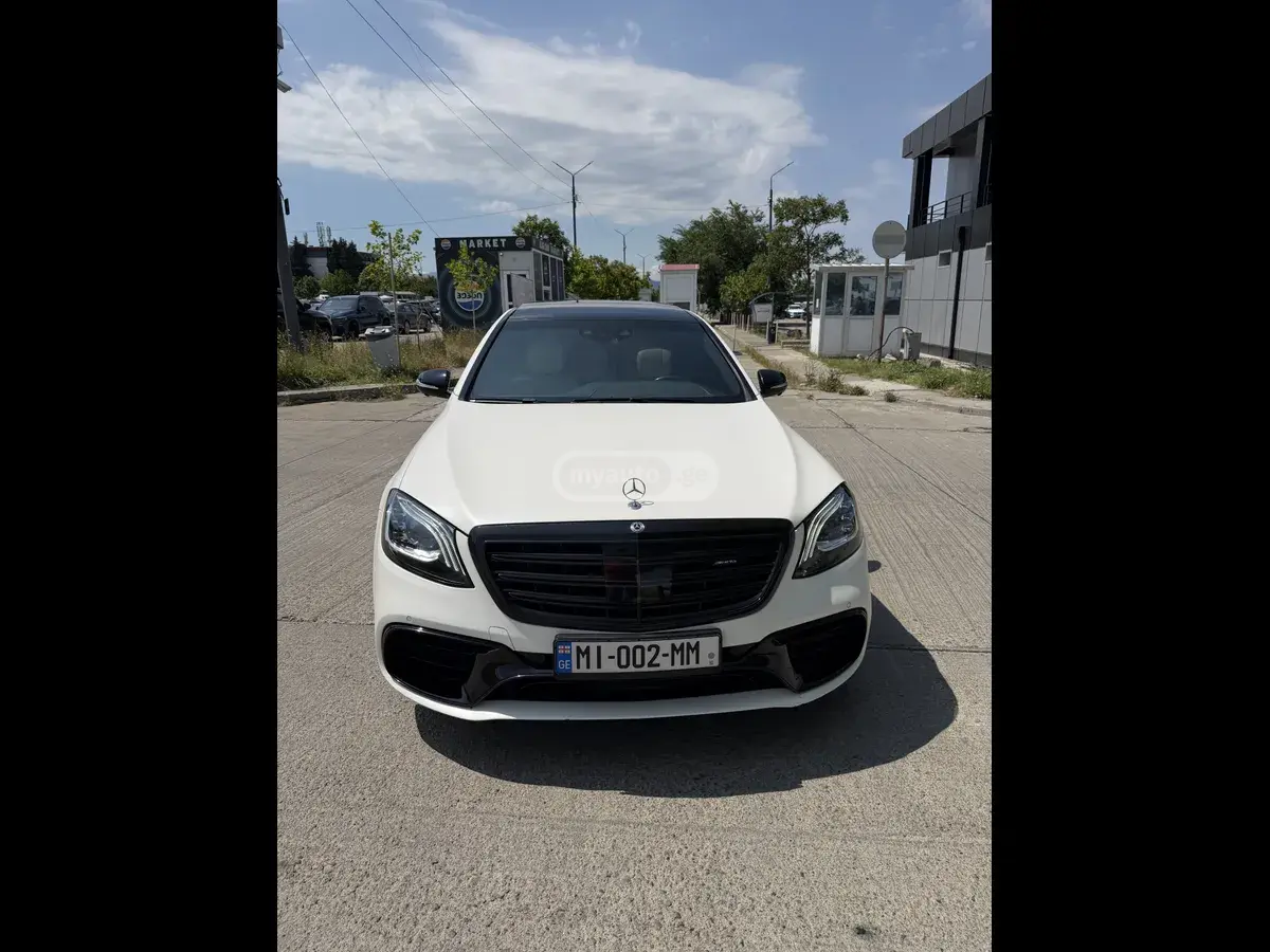 Mercedes-Benz S 63 AMG 2018 — photo 2
