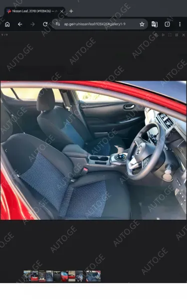 Nissan Leaf 2018 — photo 2