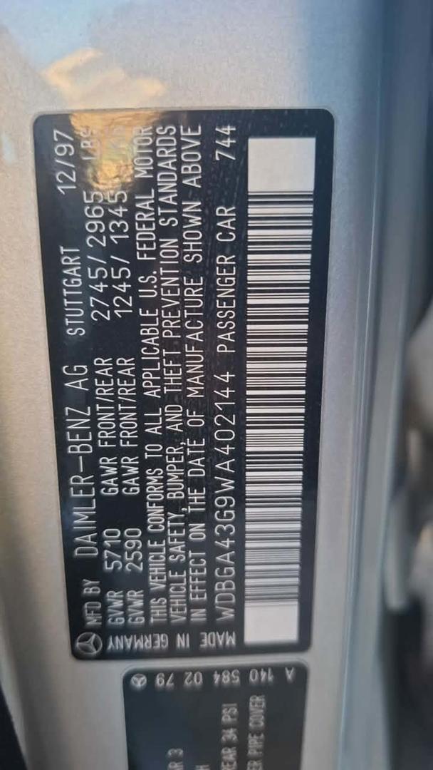 Mercedes-Benz S 420 1998 — photo 2