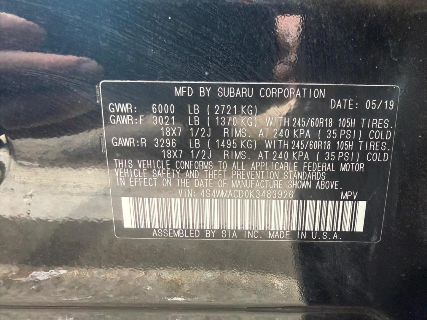 Subaru Ascent 2019 — photo 2