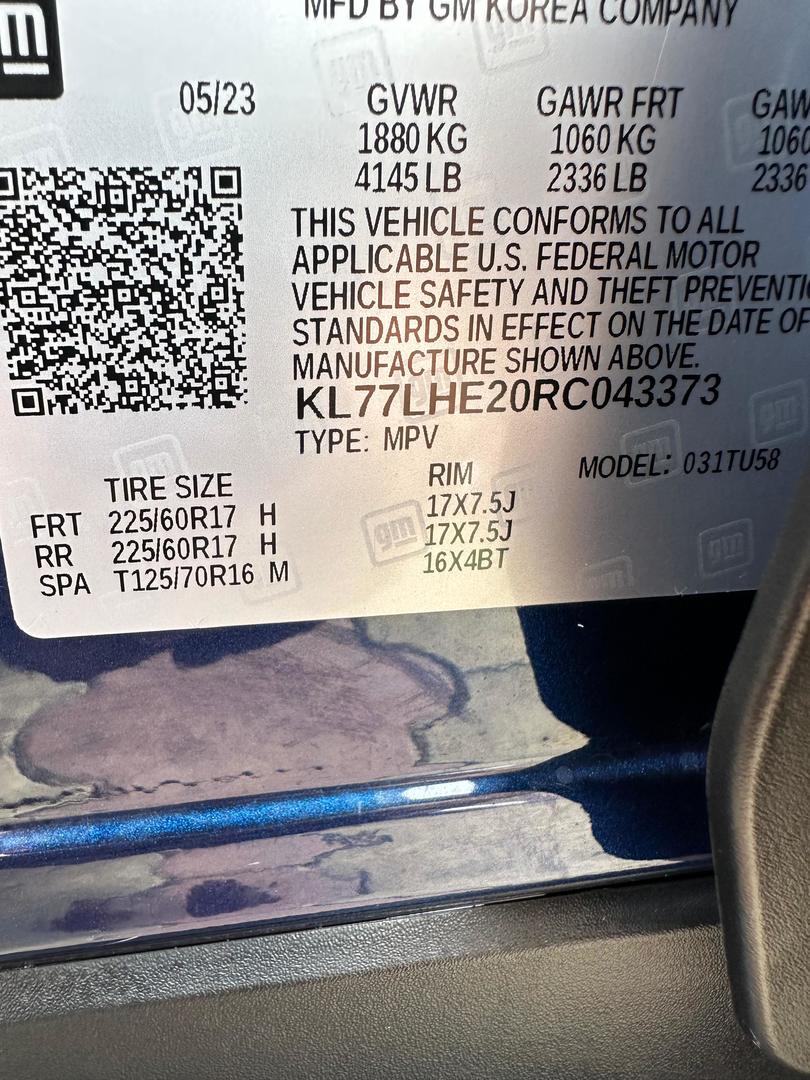 Chevrolet Trax 2023 — photo 2
